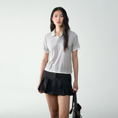 COCOZONE纯色休闲短袖