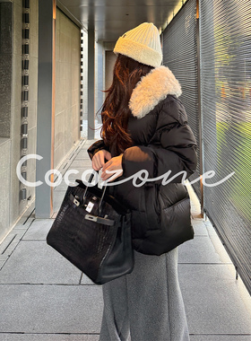COCO ZONE 刘一一 “零下”90鹅绒100羊毛鹅绒服 CD2A2892