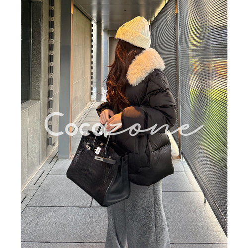 COCO ZONE 刘一一 “零下”90鹅绒100羊毛鹅绒服 CD2A2892
