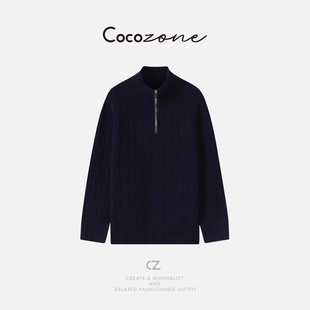 ZONE 半高领毛织上衣 刘 100绵羊毛 CD2A2803 一一 COCO