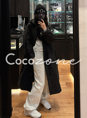 COCO ZONE 刘 一一 “风衣战袍”90白鹅绒连帽鹅绒服 CD2A3166