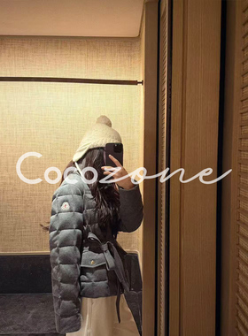 COCO ZONE 刘 一一 【90鹅绒】100羊毛立领鹅绒服 CD2A3004