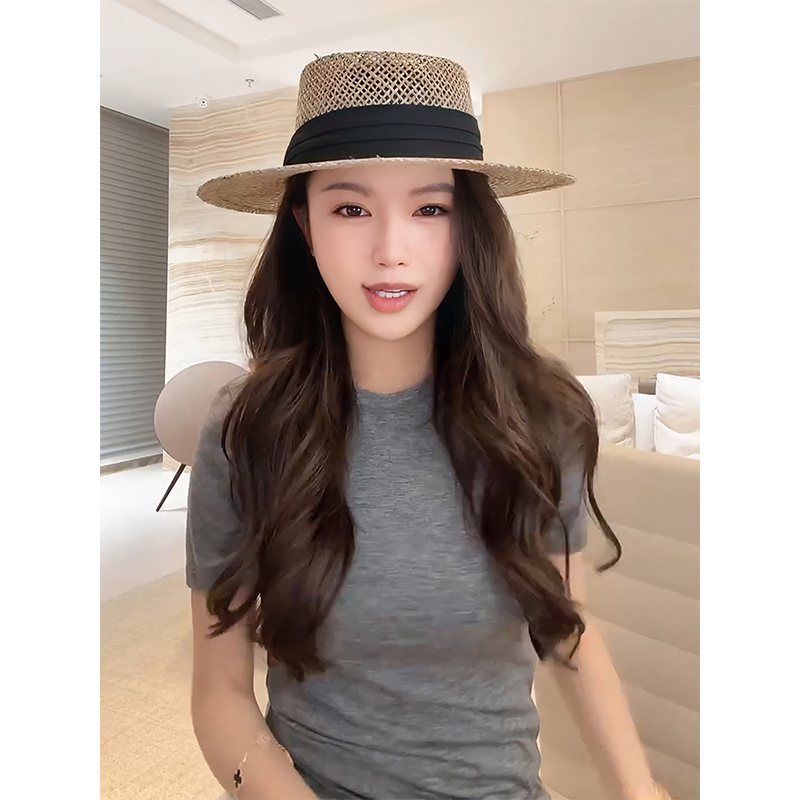 COCO ZONE 刘11【绵羊毛混纺】2025夏季纯色修身显瘦圆领T恤衫