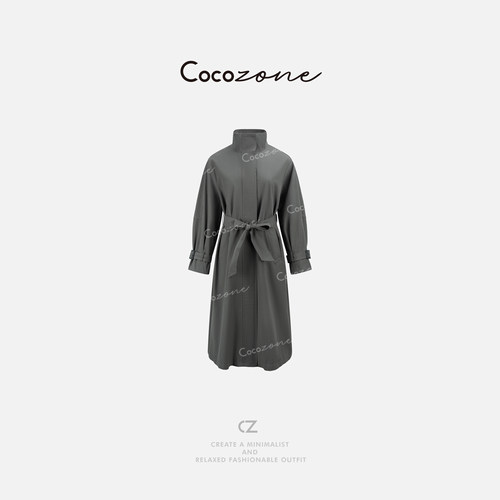 COCO ZONE 刘一一  “蔚山风衣”随性大气的松弛感外套 CD2A1871