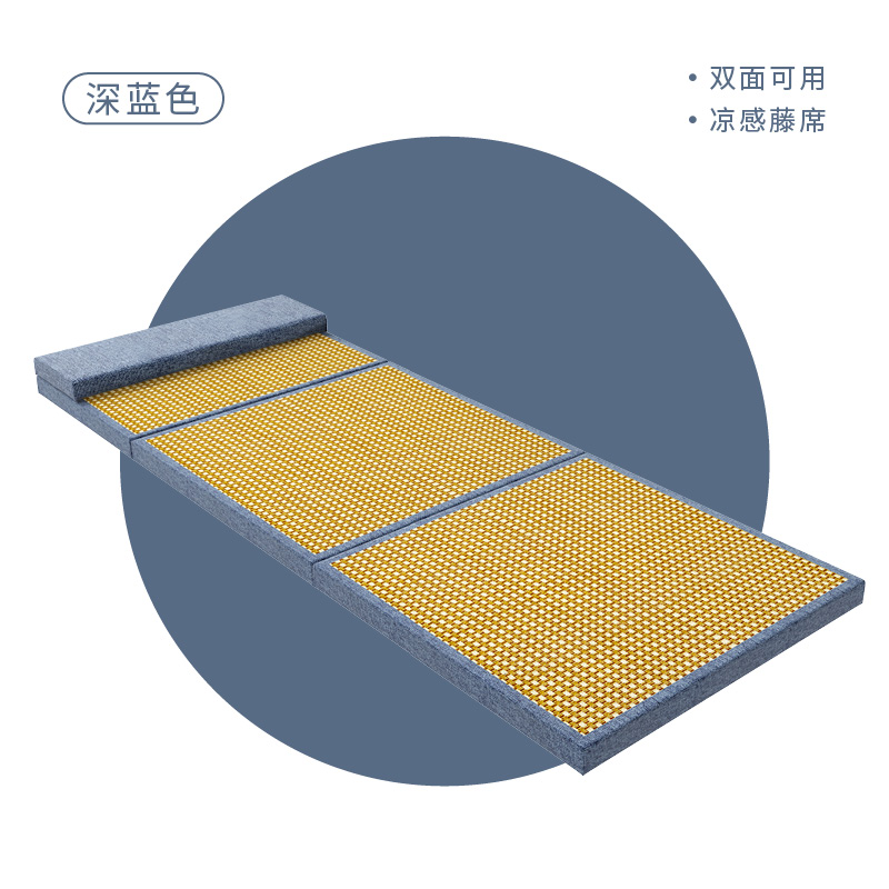 海绵折叠床垫打地铺神器夏季凉席午休垫子可折叠学生地铺睡垫加厚