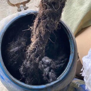 沥青麻绳 麻筋沉降缝沥青麻絮伸缩缝沥青麻丝沥青麻筋2cm填缝麻绳