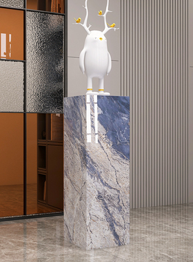 高档轻奢新中式花架客厅摆放装饰品电视柜背景墙玄关创意落地摆件