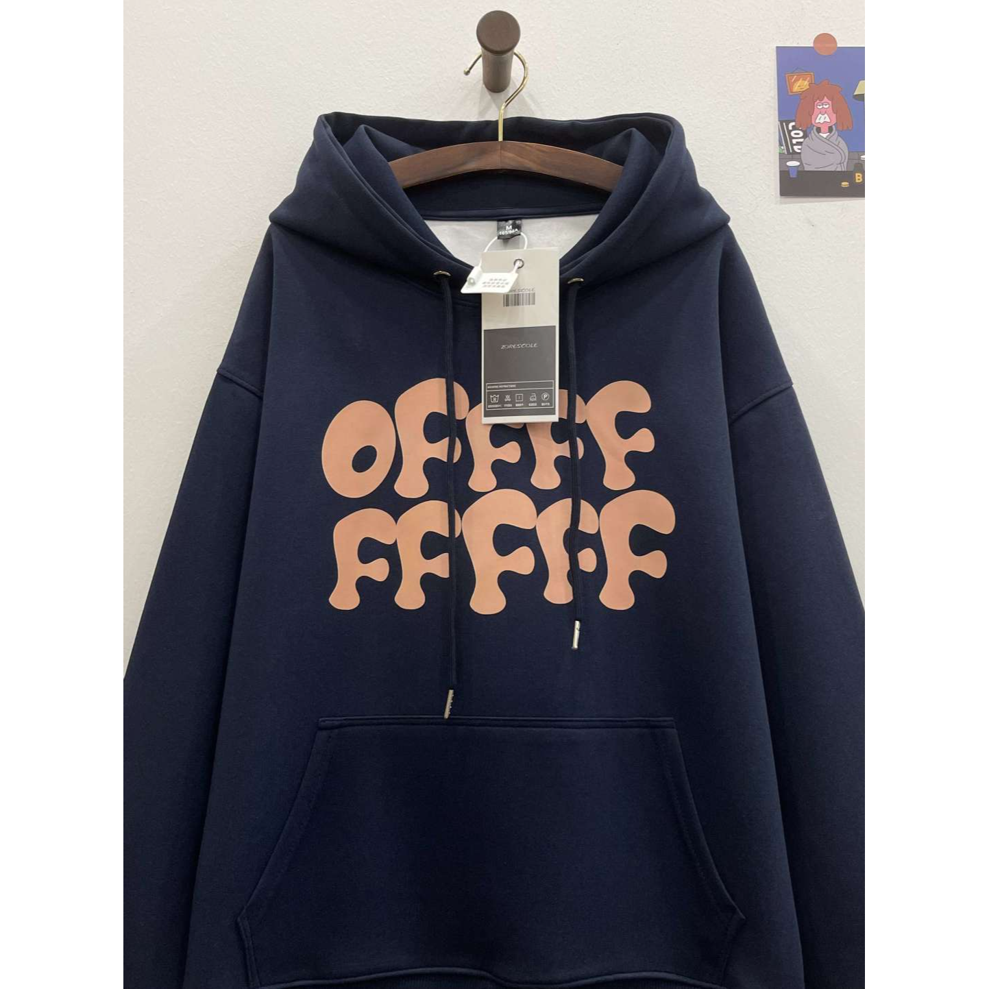 卫衣女秋冬加绒2024新款爆款字母印花连帽上衣小个子冬季加厚外套