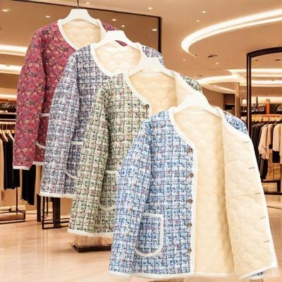 2024新款秋冬季小香风棉