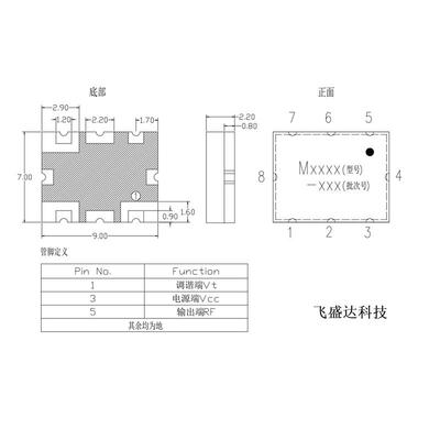 热销VCO压控振荡器 M0450(400-500MHz)