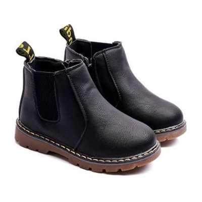 网红Baby shoes for boys kids girls British vintage Mtin Boot