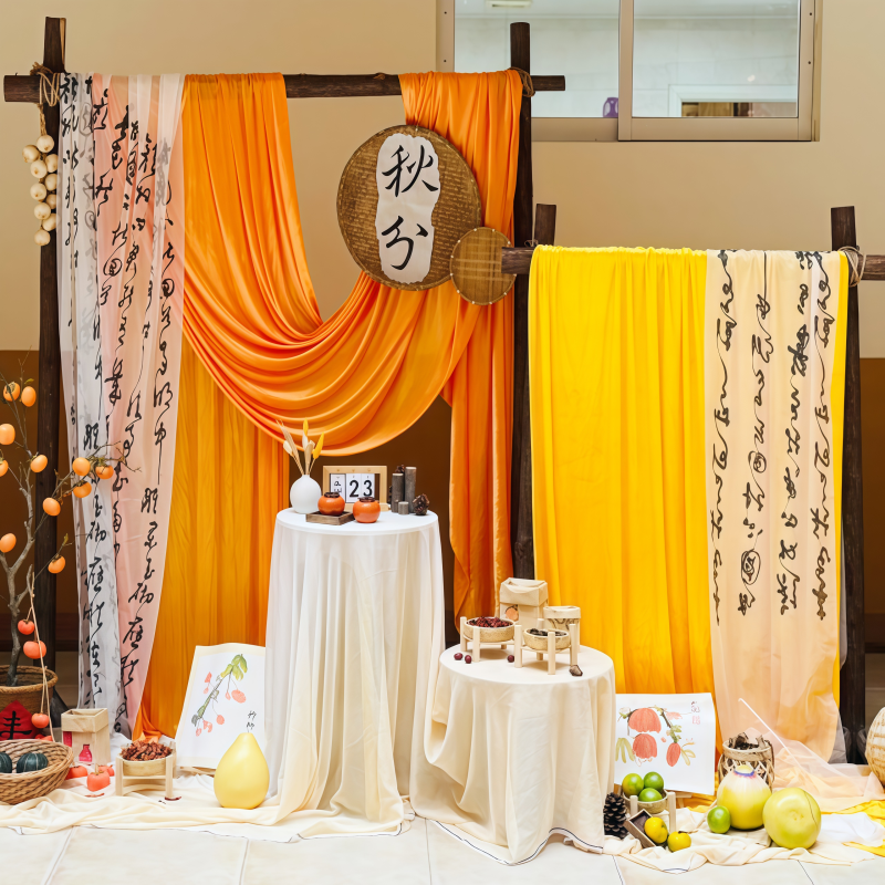 秋收环创布置幼儿园橙色黄色金色布幔国风农场庭院氛围感场景装饰,节庆用品/礼品,节庆布艺用品,淘宝优惠券,粉丝福利购,淘宝优惠卷