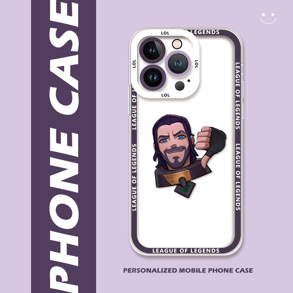 英雄联盟阿克尚提莫点赞表情搞怪个性手机壳适用于iPhone15promax苹果15华为/vivo/7plus/8p小众xsmax