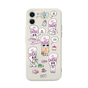 艾丝乐小兔手机壳苹果16华为pura70bunny兔iPhone15Promax小米14邦尼兔vivo泰国OPPO粉红兔子estherbunny适用