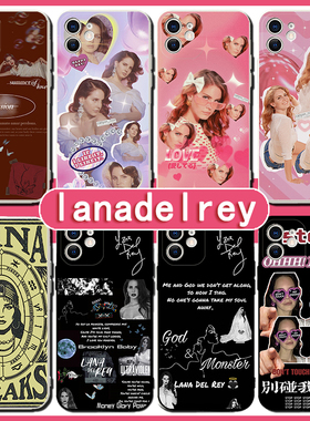 lanadelrey手机壳苹果13华为p40打雷姐iPhone14promax专辑OPPO周边vivo小米11x明星同款Lana12Del拉娜德雷Rey