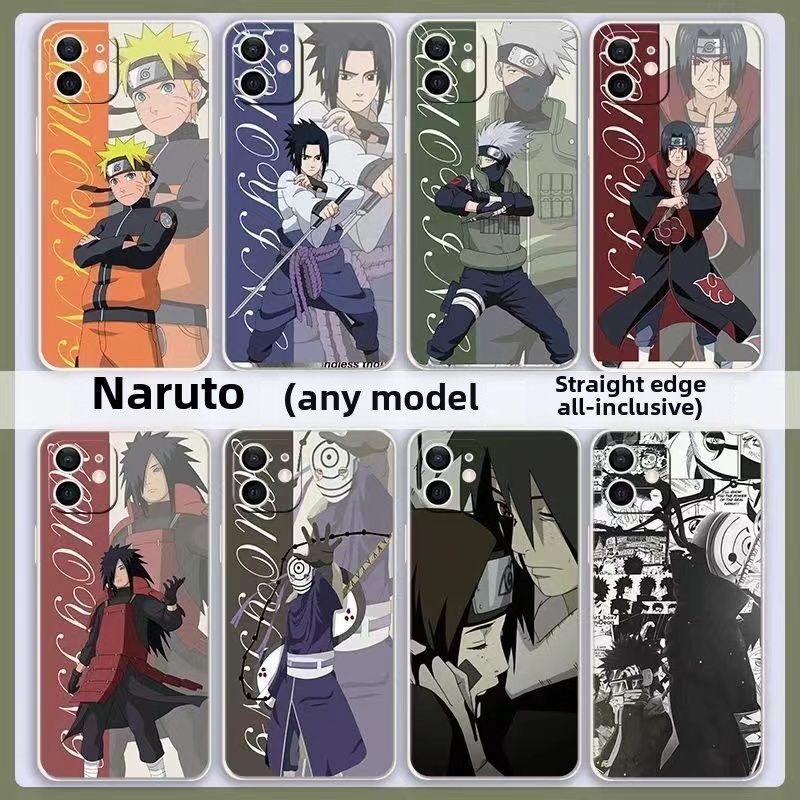 火影忍者适用iPhone17/16Pro苹果15pro手机壳14/13/11男生12新款X带土8plus宇智波斑XR软硅胶防摔se2动漫6s鼬