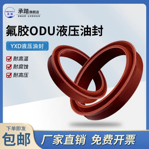 氟胶耐高温耐酸碱耐腐蚀液压油封