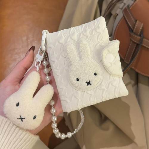 日系米菲兔卡包多功能随身零钱包