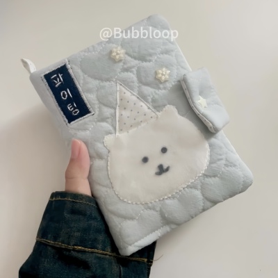 自嘲熊A6手作布艺书衣