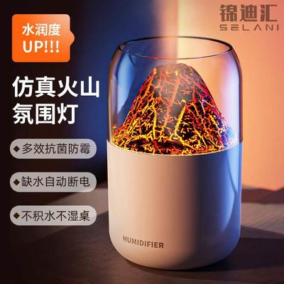 加湿器大雾量雾化器家用静音卧室2024新款小型桌面便携抑菌喷雾xw