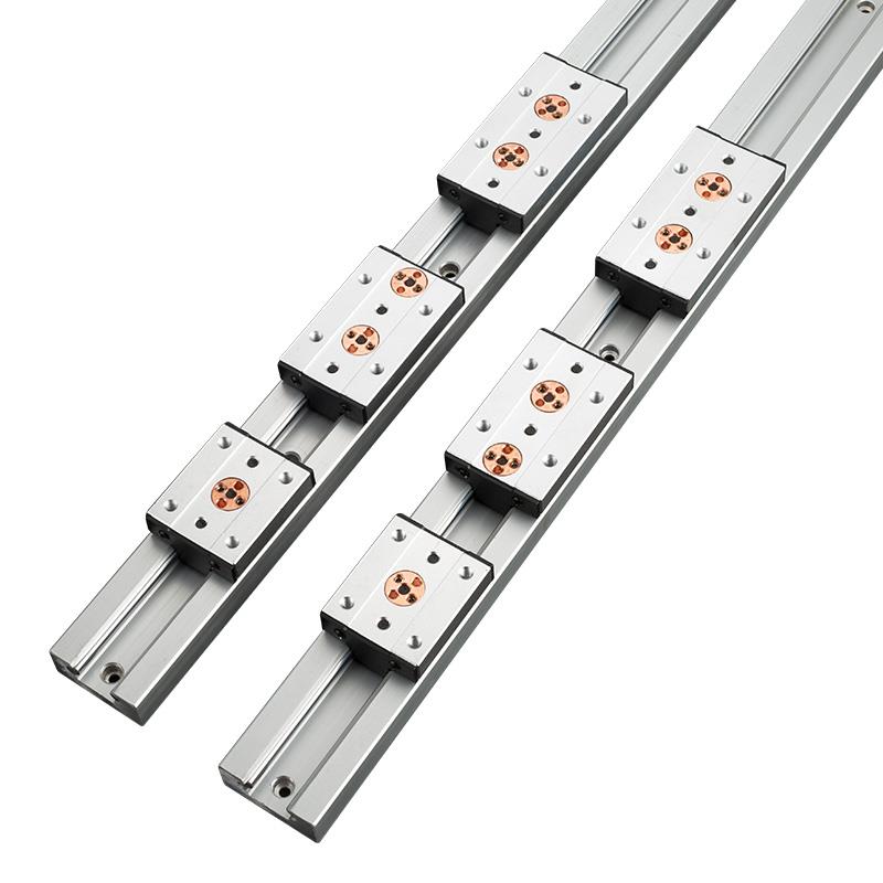 双轴心直线导轨锁紧滑块 SGR10E 15N 20N 25 35 50 08 SGB-3 4 5