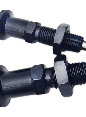 复位型定位分度销PXAT碳钢锥度细牙旋钮柱塞 PXKT5/6/8/10/12/16L