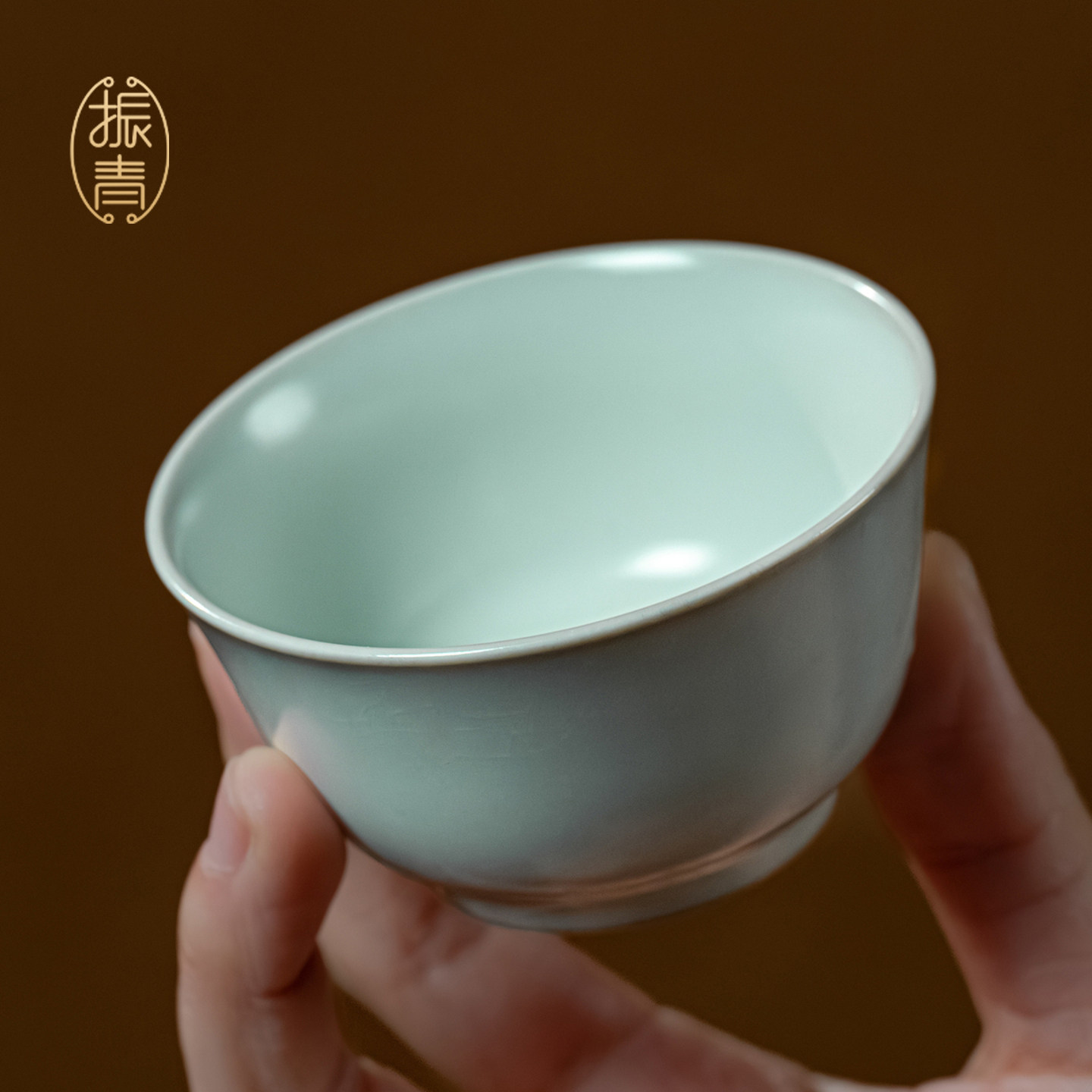 汝瓷主人杯普洱杯品茗杯单杯陶瓷复古汝窑天青色青瓷茶杯高端礼品,餐饮具,茶杯,淘宝优惠券,粉丝福利购,淘宝优惠卷