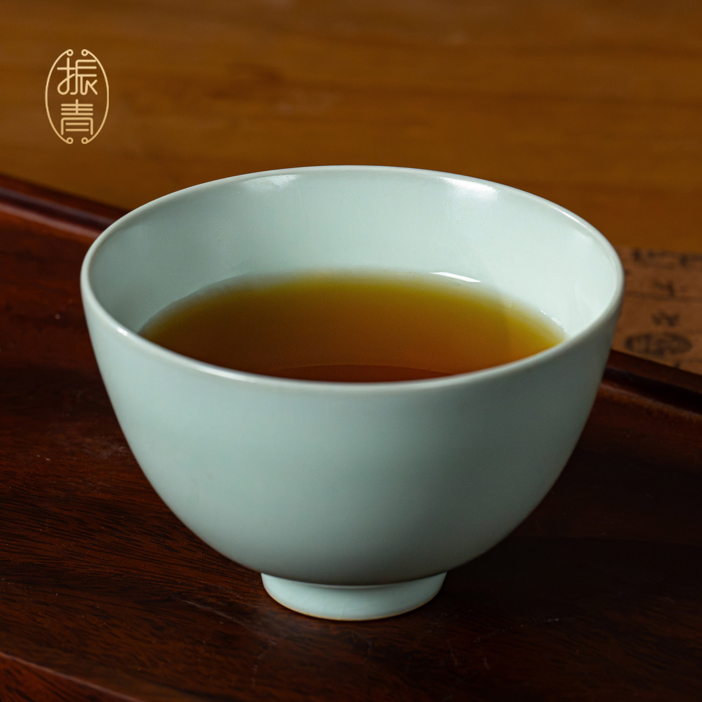 汝窑茶杯主人杯单杯陶瓷景德镇礼品青瓷品茗杯开片可养汝瓷鸡心杯,餐饮具,茶杯,淘宝优惠券,粉丝福利购,淘宝优惠卷