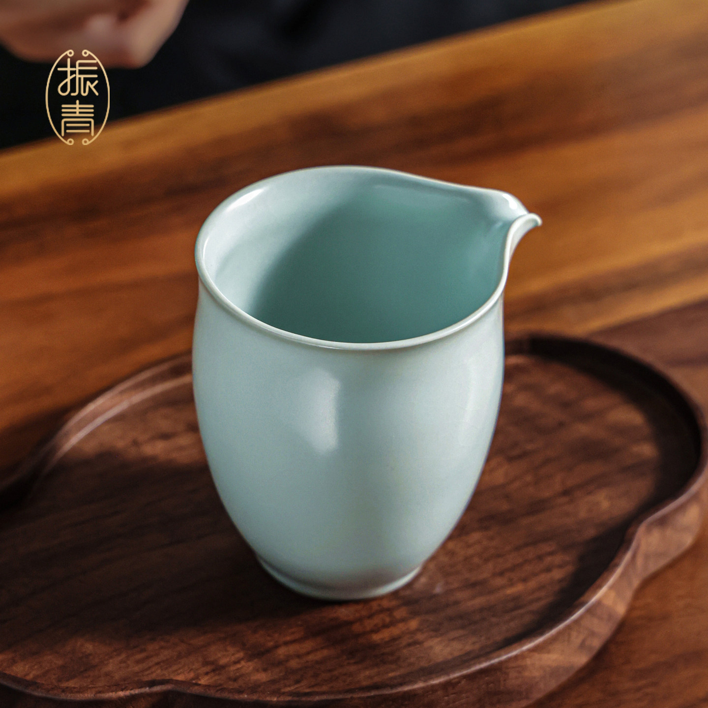 汝窑公道杯单个陶瓷开片可养分茶器家用高端中式青瓷茶具茶海手工,餐饮具,公道杯,淘宝优惠券,粉丝福利购,淘宝优惠卷
