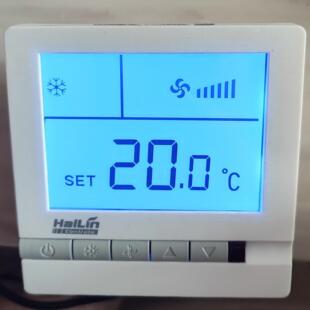 温控器开 关水冷中央空调控制面板温度控制器通风机盘管三速水地