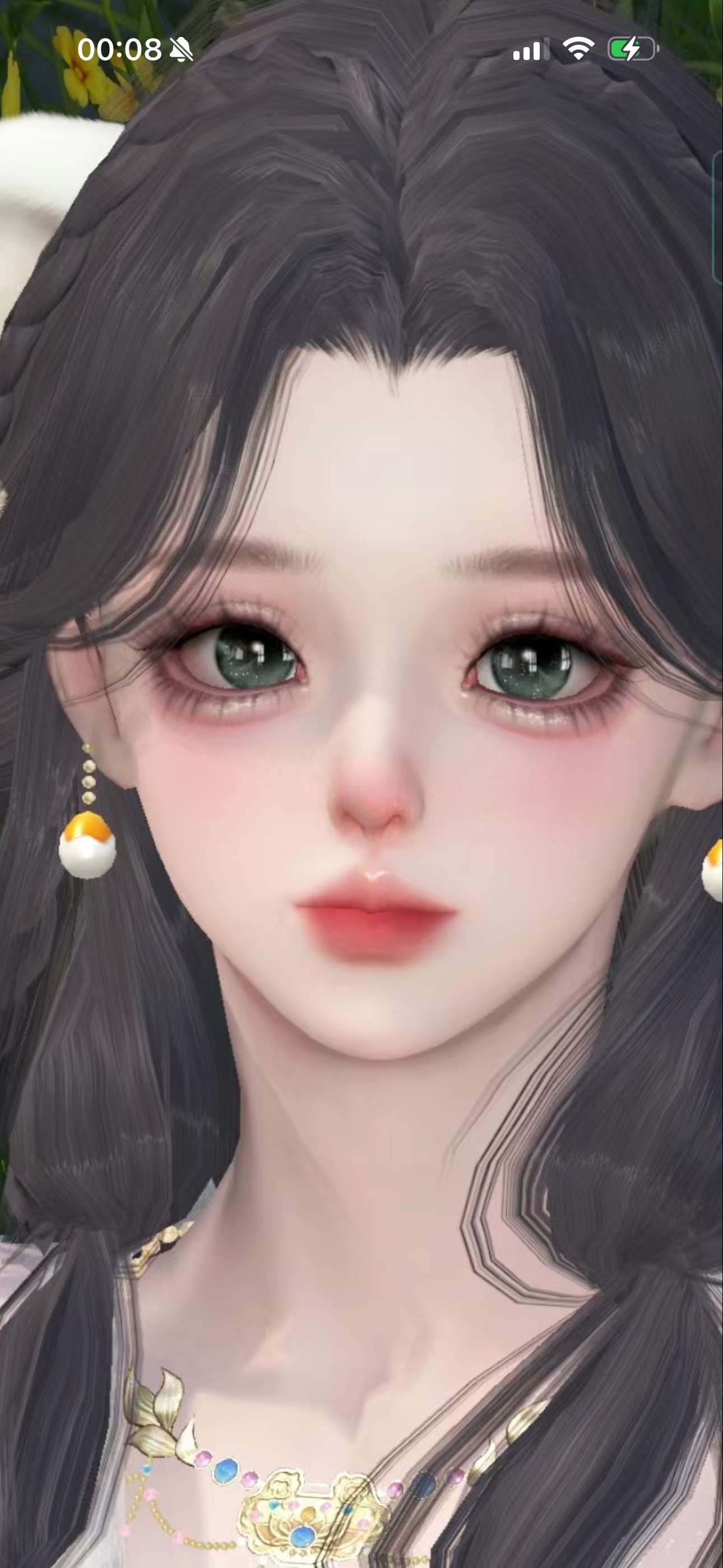 猫岁岁 然 逆水寒手游捏脸 铁衣素问九灵神相龙吟血河碎梦女通用