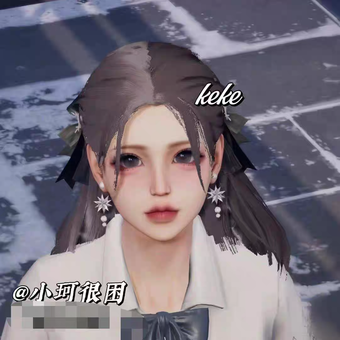 明日之后捏脸女脸小软来信 明日之后经典版人类再生者通用捏脸