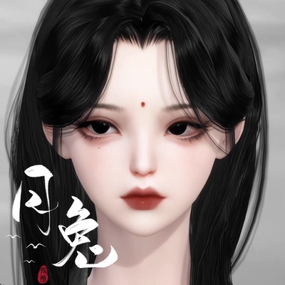 厌世少女丨逆水寒手游捏脸数据成女九灵神相鸿音素问血河碎梦月兔
