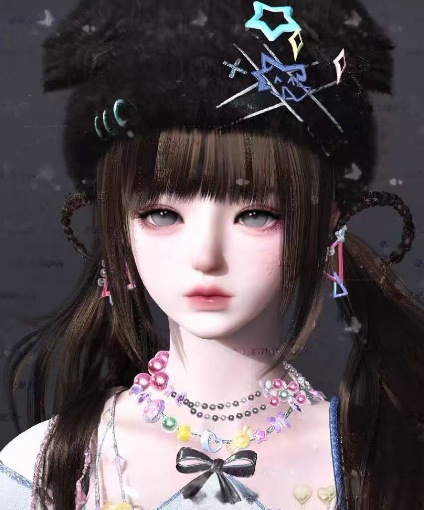 【秒发】茶酥 逆水寒ol端游捏脸 小体型女 素问 九灵碎梦荒羽云瑶