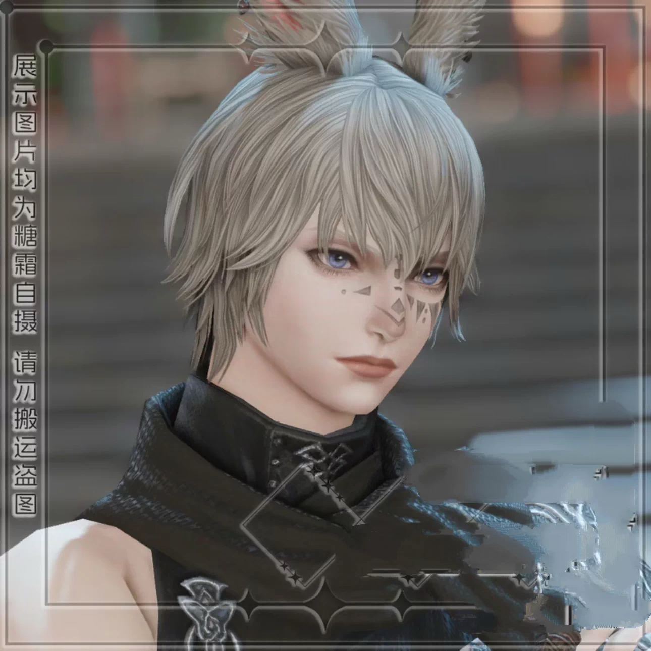 7.0【FF14捏脸数据】兔男/山林兔男 原创最终幻想14捏脸50