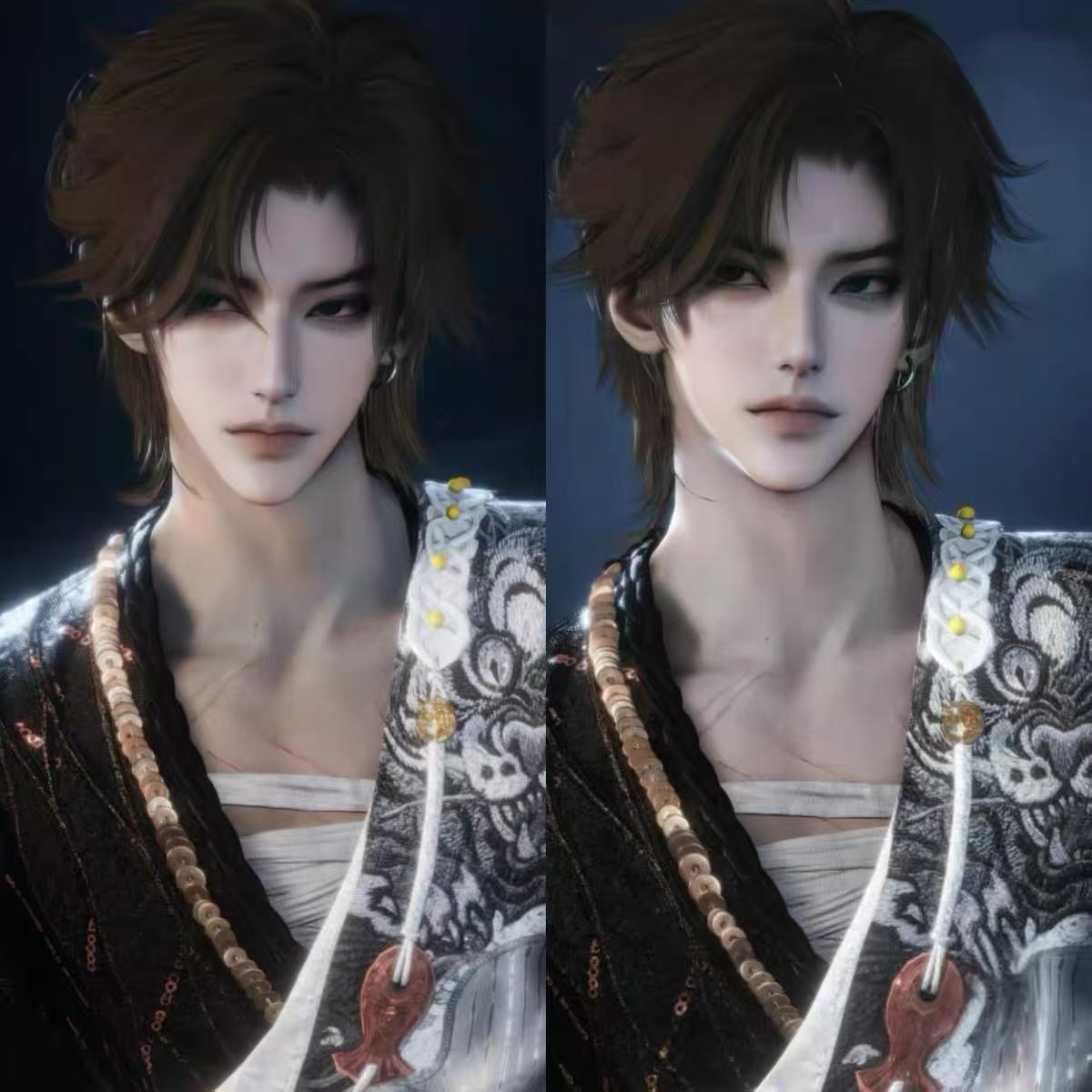 【秒发】不屑｜臭脸小猫 燕云十六声捏脸男燕云十六声PC端手游