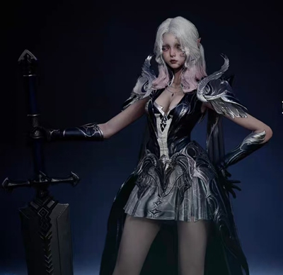 【秒发】AION2永恒之塔2《咪臭01》魔族天族捏脸通用女 原版