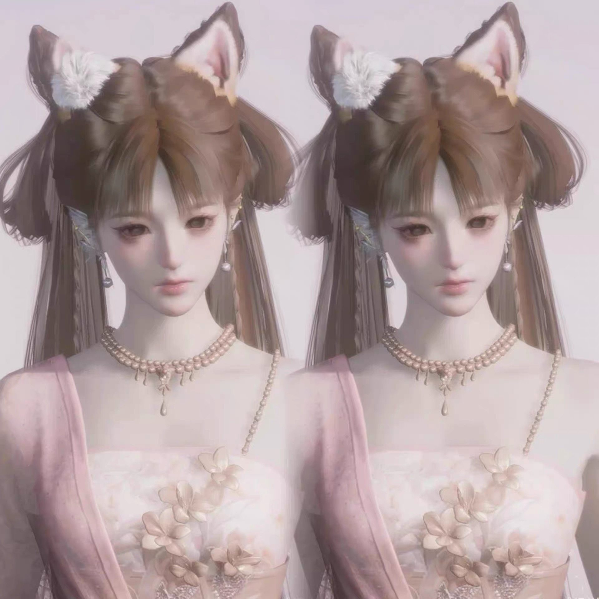 薄巧兔 12月13 燕云十六声捏脸女 端游手游通用