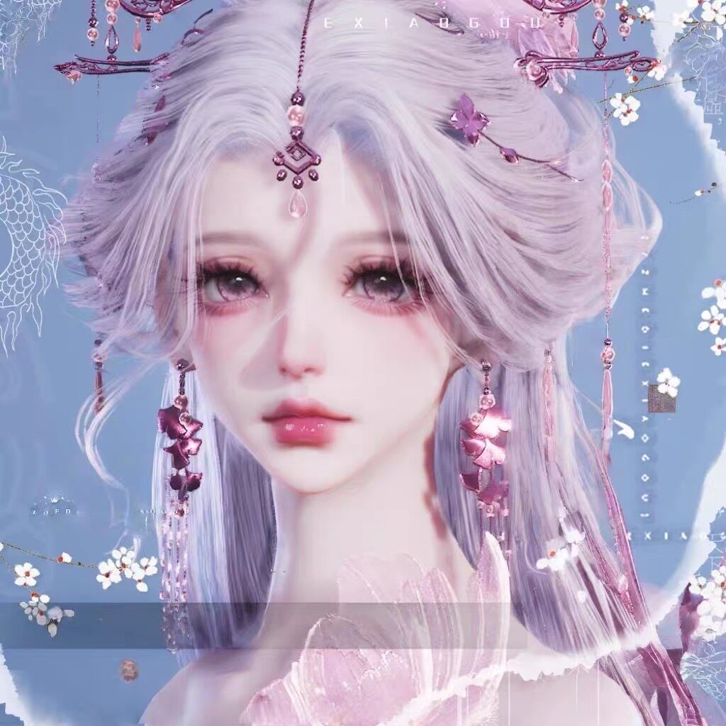 【折叠小狗】琴弦 诛仙世界端游天音成女捏脸 御姐温柔 自动发货图片