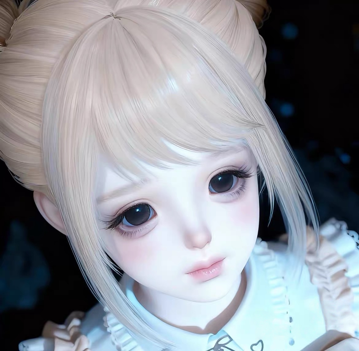 可露丽｜小雪茉耶 再也不卖萌了根本没有人买 逆水寒手游捏脸女通