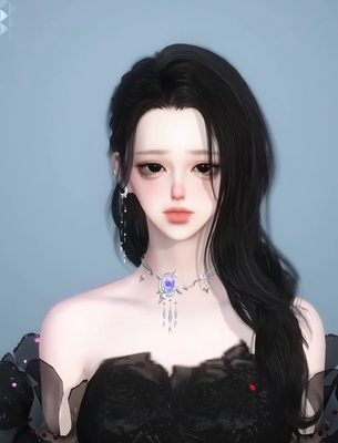 清茶 逆水寒手游捏脸女素问九灵碎梦神相血河龙吟成女通用 原版