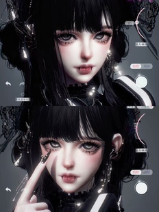 秒发【灰烬诗】小猫司令 以闪亮之名捏脸 小猫的捏脸 国服新马服