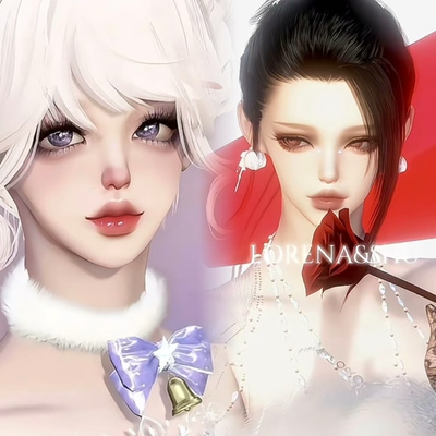 发6妆 雅典娜 美杜莎 六妆｜一条狗树&lorenababy联动 逆水寒手游