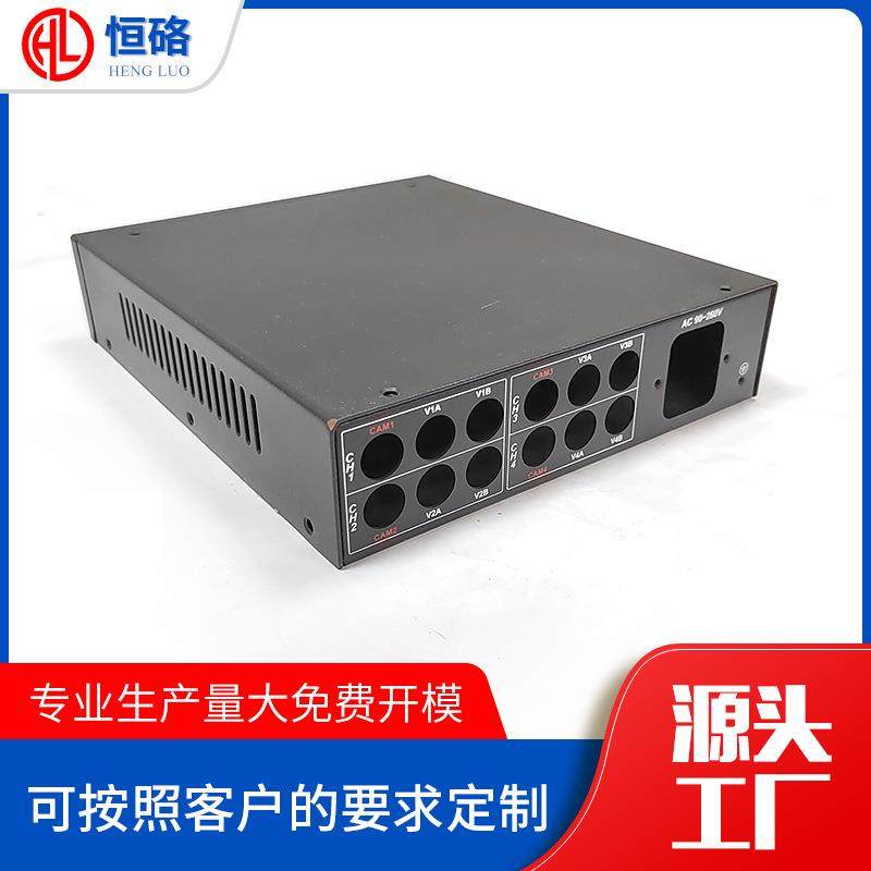 功放机箱加工音响设备外壳服务器电源钣金机箱数控冲床定制