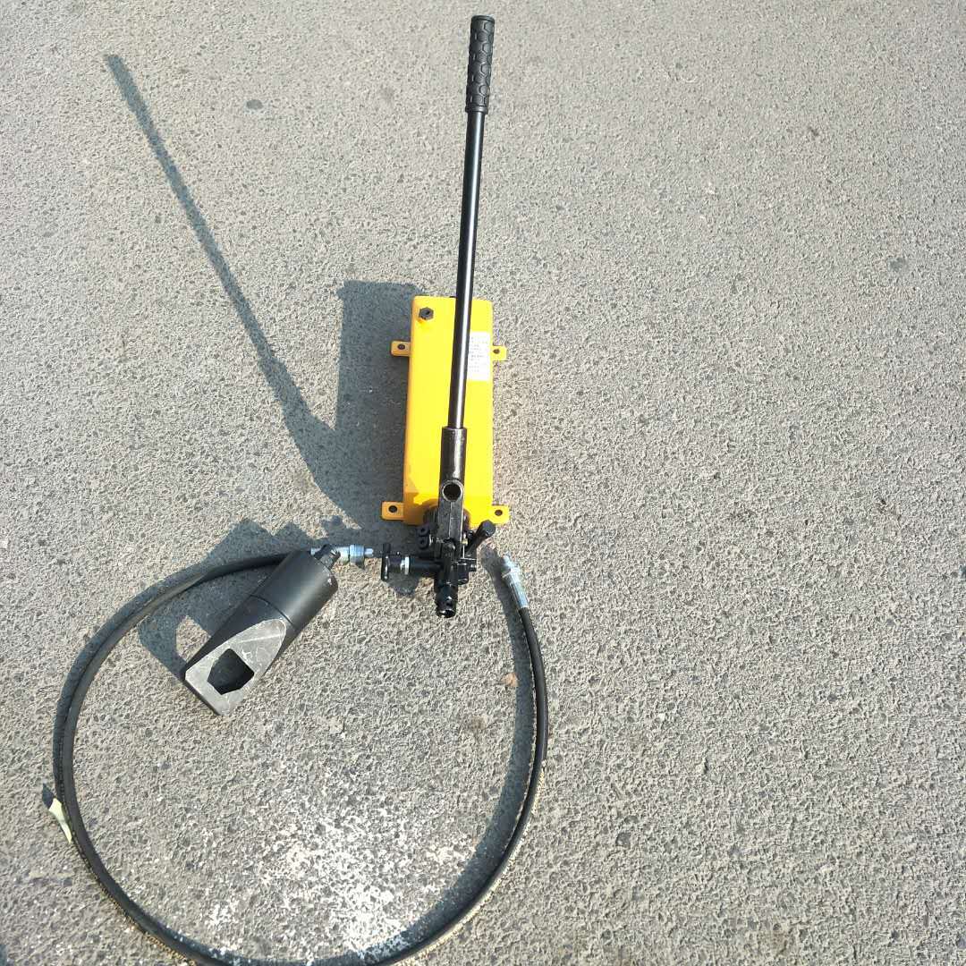 劈开生锈螺帽设备 分体式螺母破切器 手动液压螺栓破开器