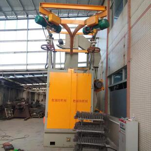 抛丸机抛丸清理机Q376金属除锈吊钩式挂式喷丸机械除尘喷砂