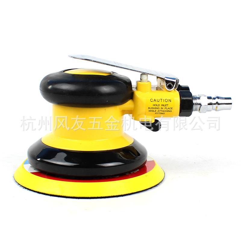 全钢转子5寸气动抛光机砂纸机研磨机打蜡机125mm