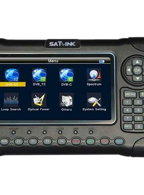 Satlink WS-6980 DVB-S2/C/T2高清频谱分析寻星调星仪Sate Finder