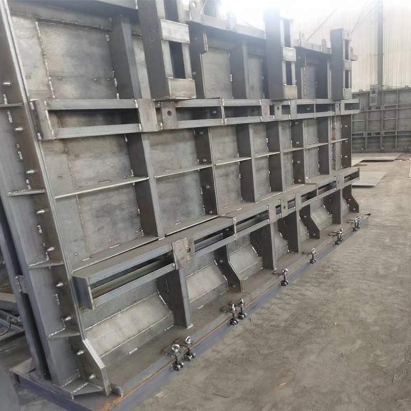挡土墙模具别墅大门一体式围墙钢模板混凝土建筑工程围墙钢模具