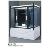 豪华家庭长方形单双人沐浴一体式 整体蒸汽房淋浴房钢化玻璃门975